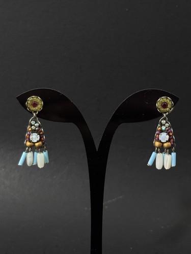 Orecchini pendenti con - , perline