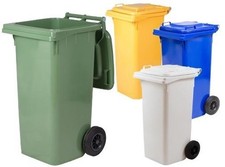 BIDONE BIDONI QUADRI CON RUOTE