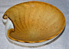 Vintage MURANO Yellow and Gold