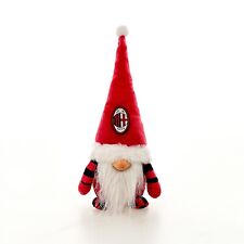 A.C Milan Gnomo natalizio arredo altezza 30 cm nero rosso prodotto ufficiale