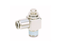 Regolatore di flusso SMC ASG321F-01-04S, ing. G1/8, ing. R1/8 uscita 4mm