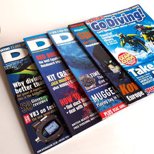Scuba diving magazine bundle - scuba,