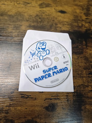 Nintendo wii super paper - wii, mario