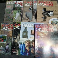 lotto 9 Riviste CACCIA TIRO