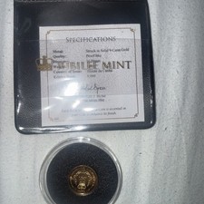 Moneta oro massiccio 90°