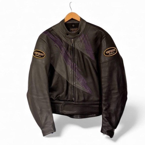 Vtg vanson leathers motorcycle - vtg,