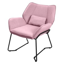 Poltrona reclinabile rosa in