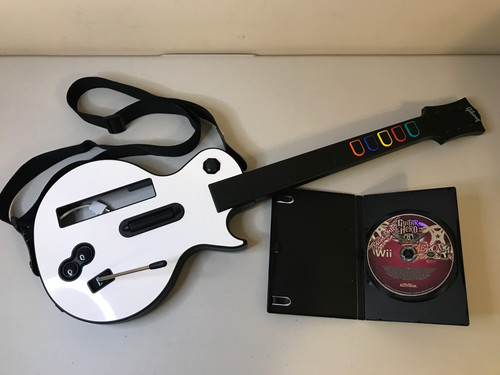 Nintendo wii guitar hero - guitar,