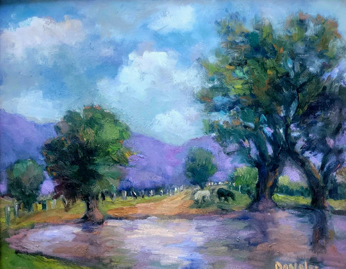 Dipinto olio tuono - dipinto,