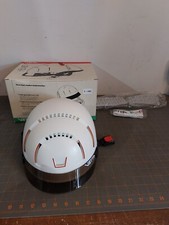 VETTA CASCO VINTAGE BICICLETTA MADE IN ITALY Bianco NOS in scatola grande