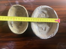 Coppia stampi da dolce d epoca con restauri in ferro