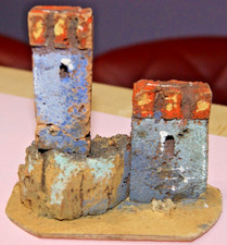 casetta presepe confalonieri? in legno e cartone  H 7 cm n 336-20