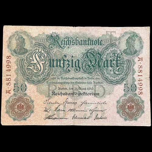 Banconota tedesca marchi - tedesca, 50