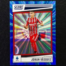 Panini Score Serie A 2022/23 - Johan Vásquez Blue Laser /60 Cremonese Mexico