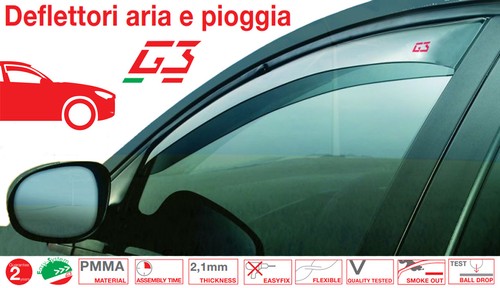 Deflettori aria pioggia - aria,