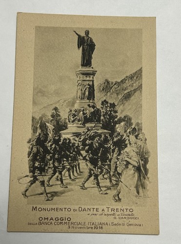 Cartolina omaggio della banca - omaggio,