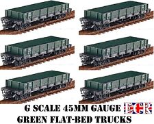 G SCALE 45mm GAUGE GREEN FLAT
