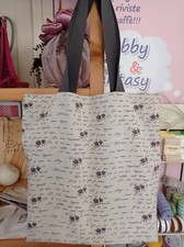 BORSA IN TESSUTO REALIZZATA A