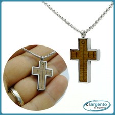 collana catena uomo acciaio