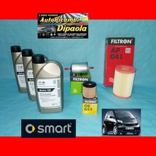 KIT TAGLIANDO SMART COUPE CABRIO 450 98-07 0.8 800 CDI DIESEL 3L 5W30 KIT FILTRI