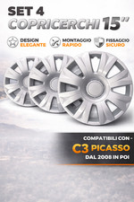 Set copricerchi per - 15",
