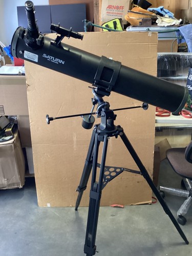 Meade saturn 114 telescopio - eq,