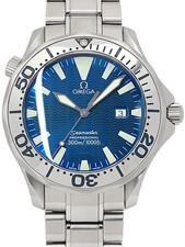 Orologio Uomo Omega Seamaster Professional 300M Quarzo 41mm Quadrante Blu 2265.80
