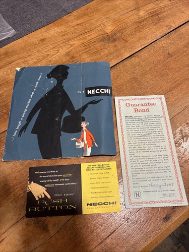 Pubblicità macchina cucire - da,