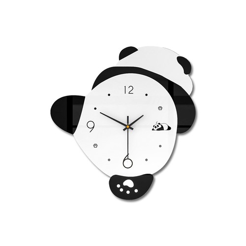 Orologio parete panda con - panda,