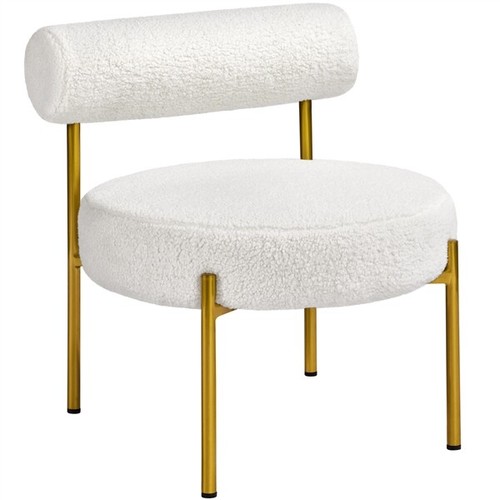 Poltrona tessuto bouclé - poltrona,