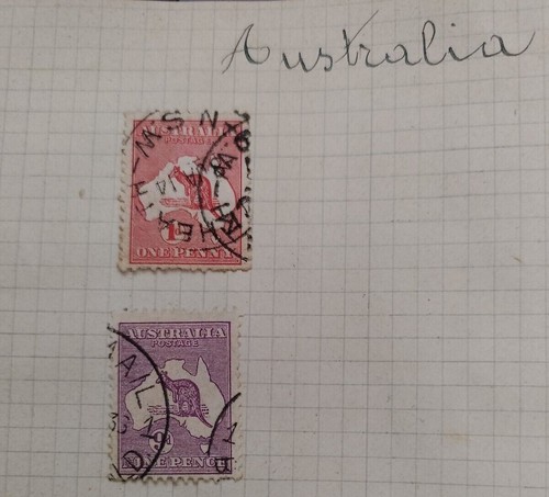 Francobolli mondiali antichi - , e