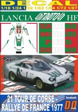 DECAL LANCIA STRATOS HF