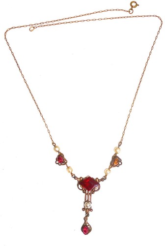 Collana antica vittoriana - 18",