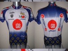 Diadora Maglia Maglia Top Adulto Taglia Grande 5 Ciclismo Bici Bianchi Latexco