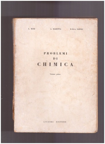 Problemi chimica volume - chimica.,