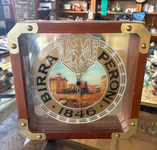 Orologio birra peroni - orologio,