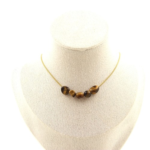 Collana perle occhio di - 5,