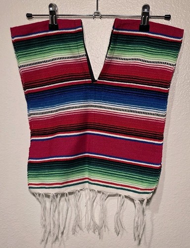Poncho messicano sarape - poncho,