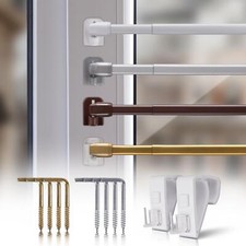 2 aste per vetrine asta per