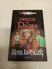 LIBRO NOTTE DI PAURA SILVER RAVENWOLF WITCHES THRILLERS ARMENIA 2003