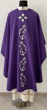 CASULA VIOLA RICAMO ARGENTO -