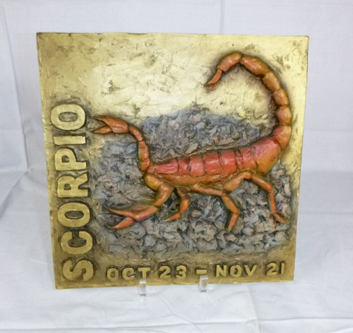 Vtg 70s scorpio astrology - scorpio,