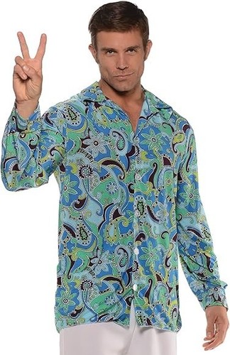 Costume hippie underwraps uomo - underwraps,