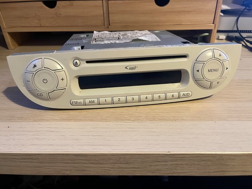 Stereo fiat 500 - 500, crema