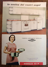 VINTAGE ANNI 60 CATALOGO ADIGE FABBRICA CUCINE MODELLO 45-N -12997