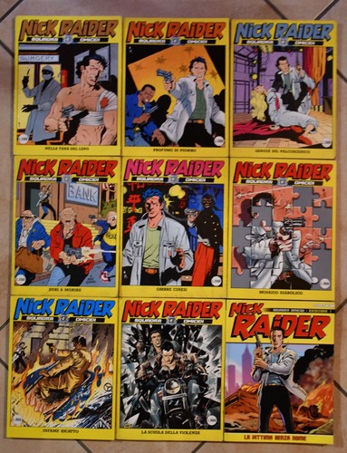 Nick raider lotto - lotto, fumetti