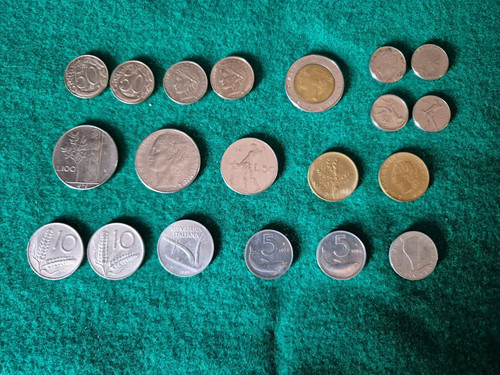 Lotto monete lire - lotto, italiane