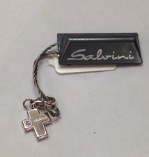 ciondolo Croce Oro Bianco con