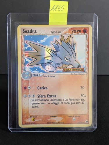 Carta pokemon tcg seadra holo - carta,