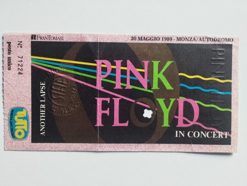 Ricordo concerto pink floyd - ricordo,